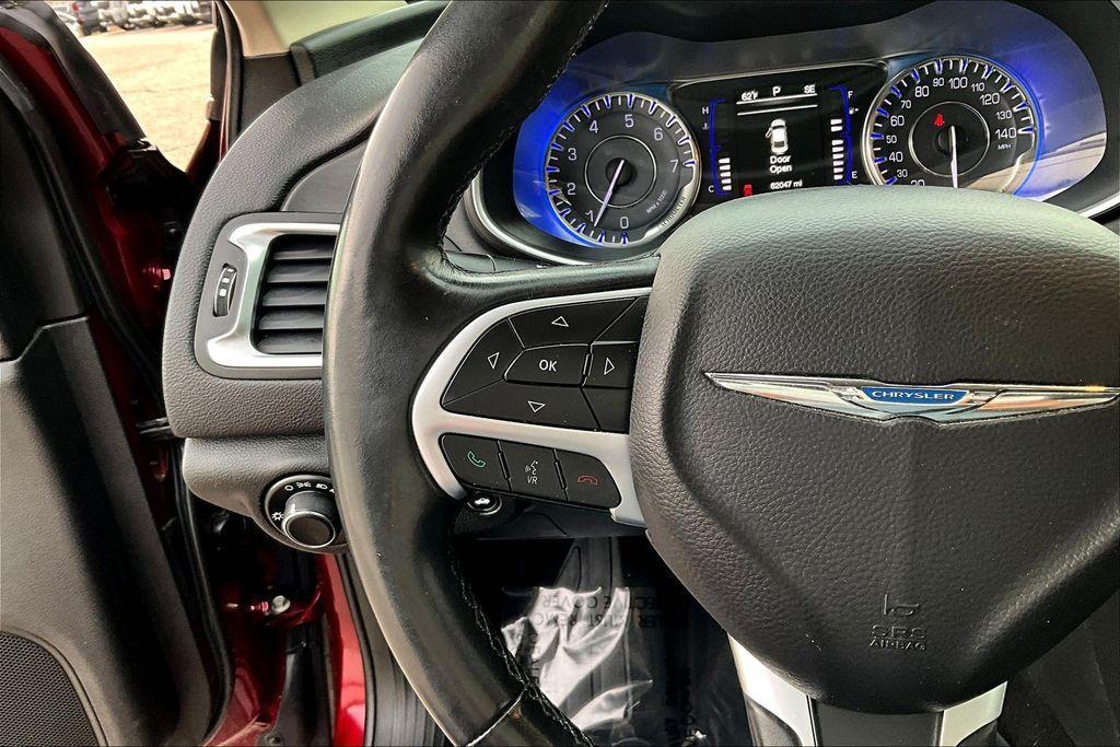 used 2015 Chrysler 200 car, priced at $12,793