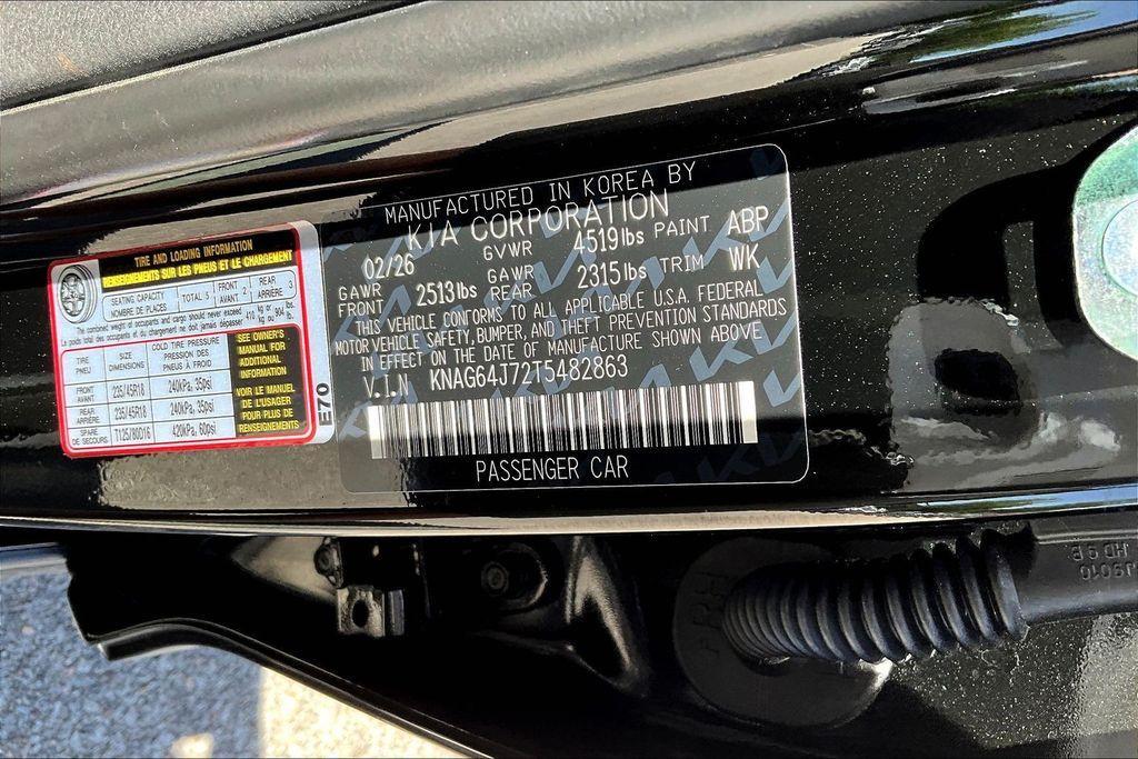 new 2026 Kia K5 car, priced at $34,165