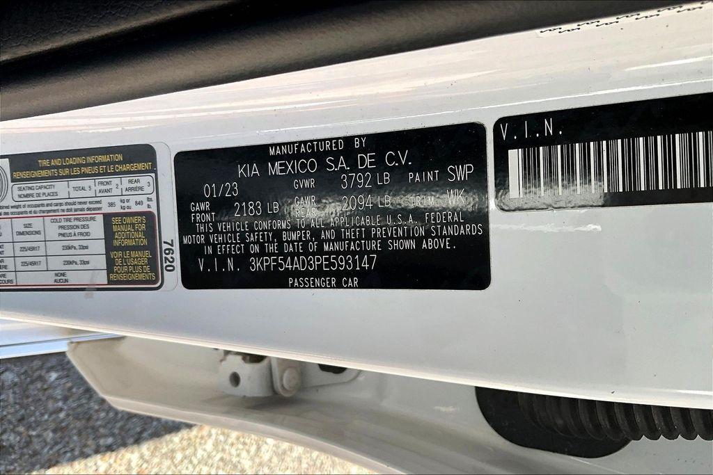 used 2023 Kia Forte car, priced at $23,873