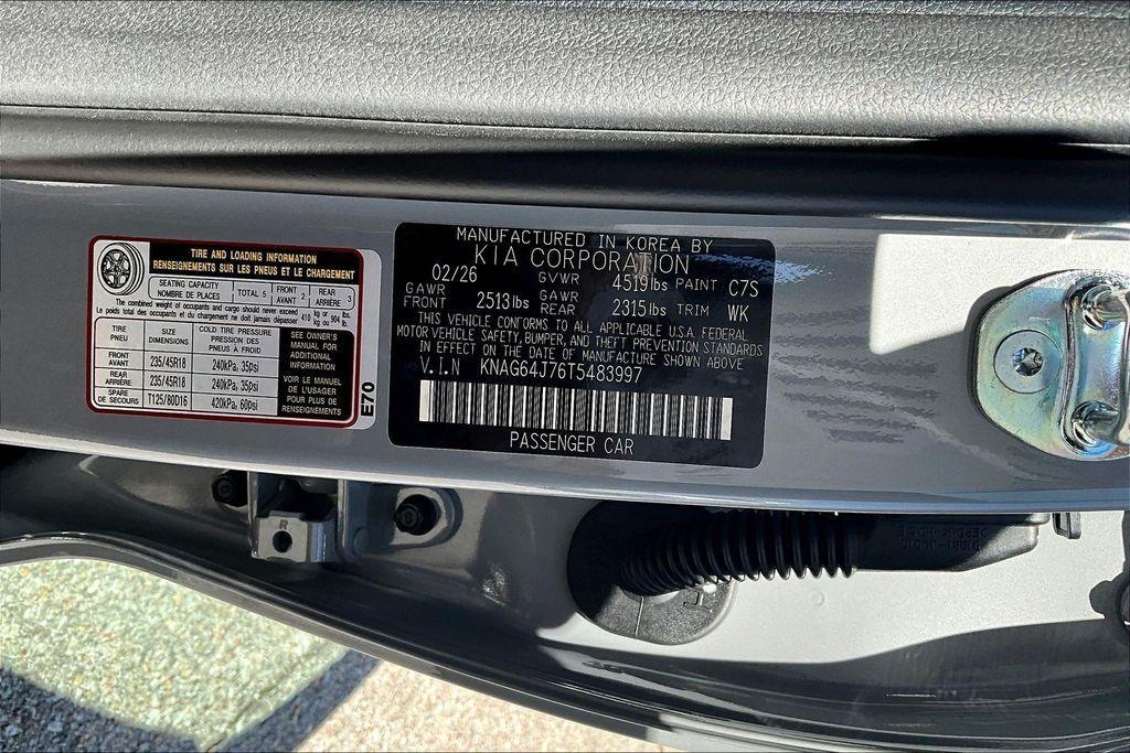 new 2026 Kia K5 car, priced at $34,665