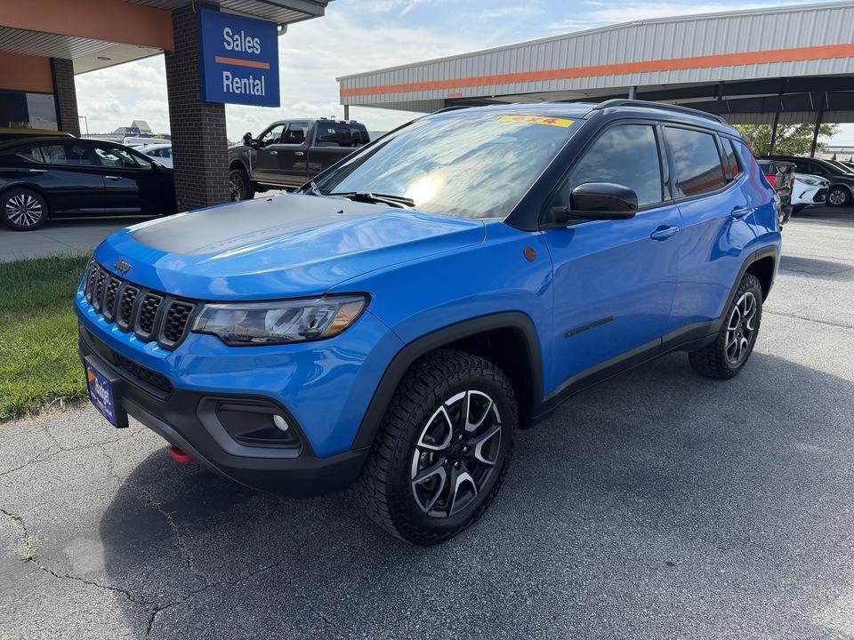 used 2024 Jeep Compass car, priced at $23,990