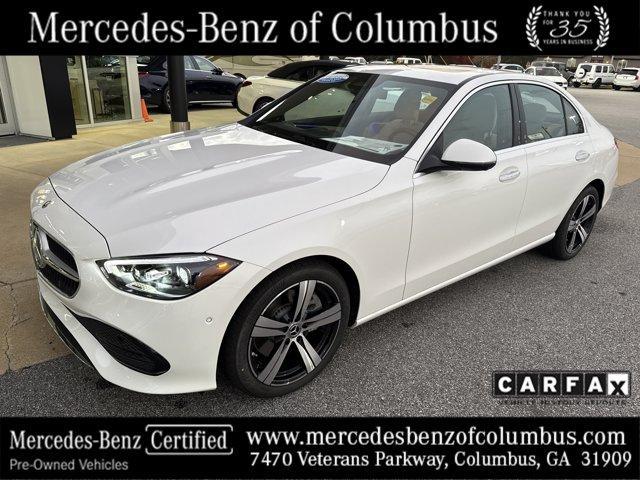 used 2025 Mercedes-Benz C-Class car, priced at $48,690