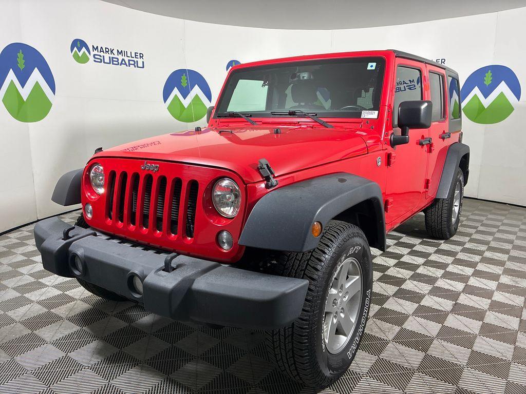 used 2015 Jeep Wrangler Unlimited car, priced at $16,111