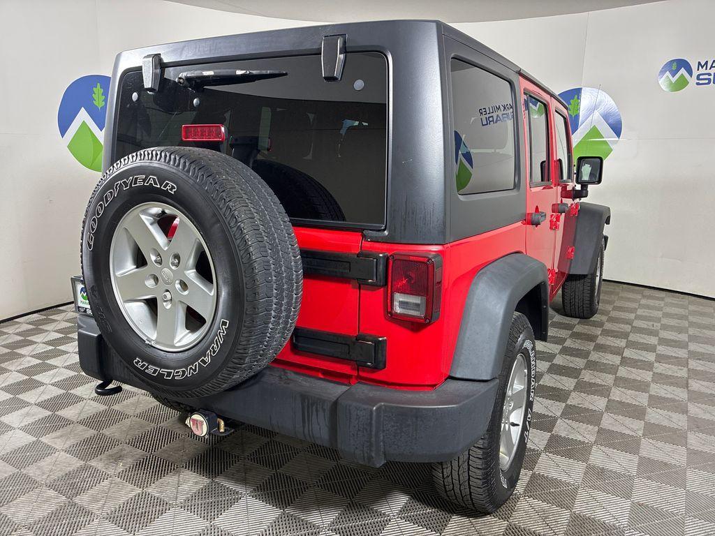 used 2015 Jeep Wrangler Unlimited car, priced at $16,111