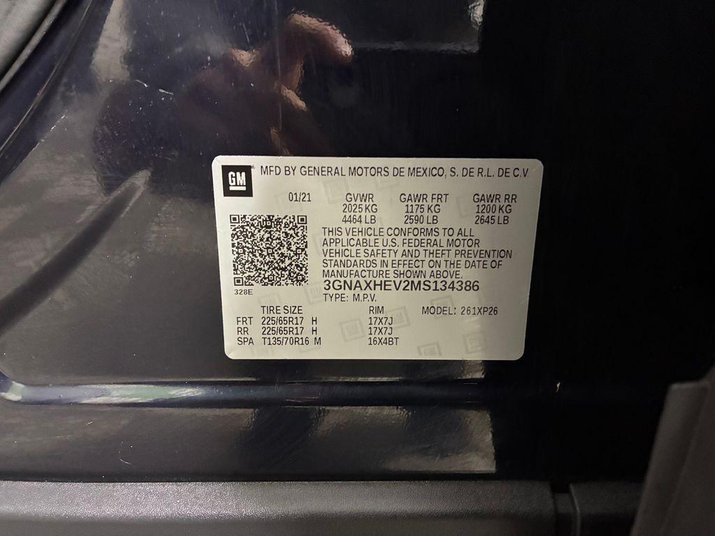 used 2021 Chevrolet Equinox car, priced at $14,992