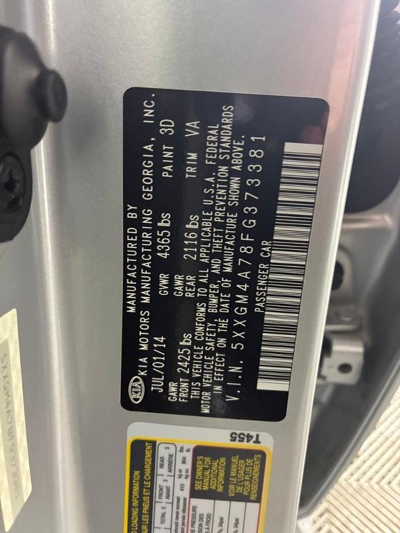 used 2015 Kia Optima car, priced at $7,711