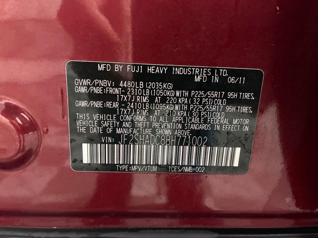 used 2011 Subaru Forester car, priced at $10,965