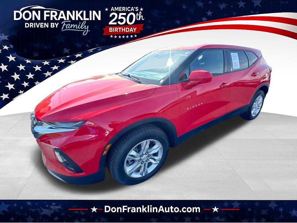 used 2021 Chevrolet Blazer car, priced at $21,422