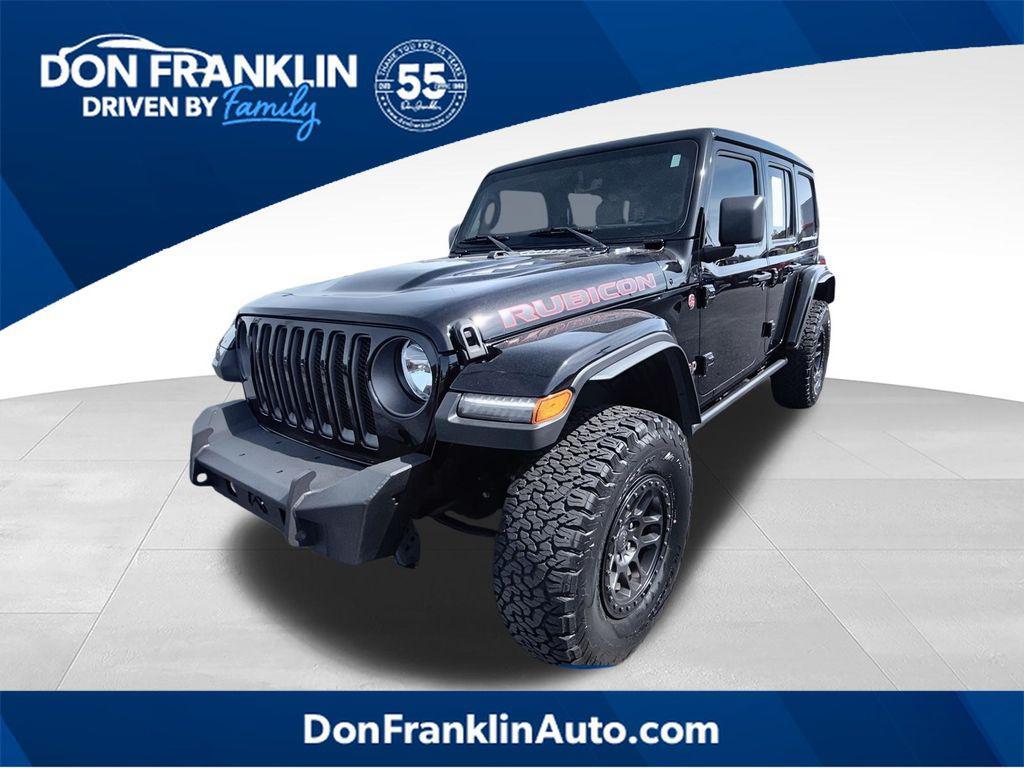 used 2021 Jeep Wrangler Unlimited car, priced at $40,477