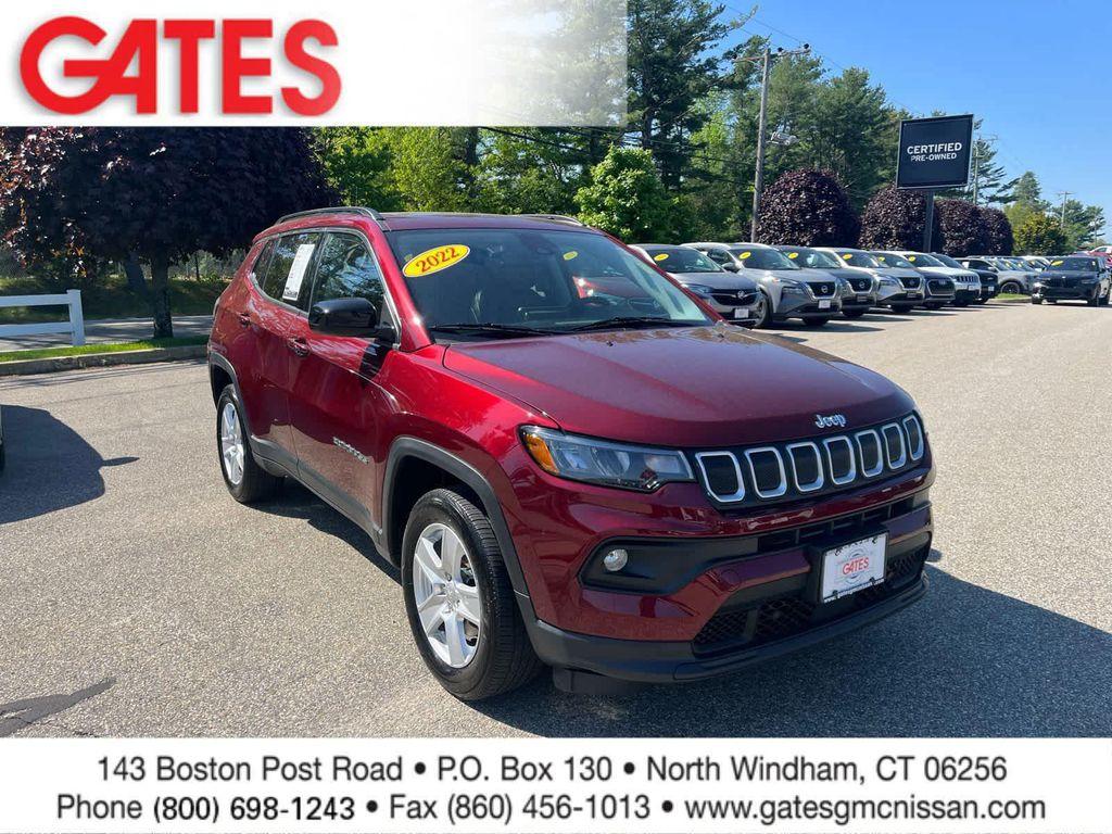 used 2022 Jeep Compass car, priced at $19,098