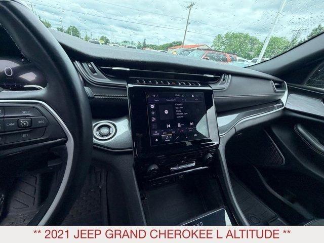 used 2021 Jeep Grand Cherokee L car, priced at $26,989