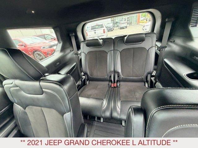 used 2021 Jeep Grand Cherokee L car, priced at $26,989