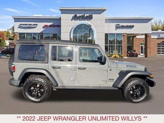 used 2022 Jeep Wrangler Unlimited car, priced at $30,998