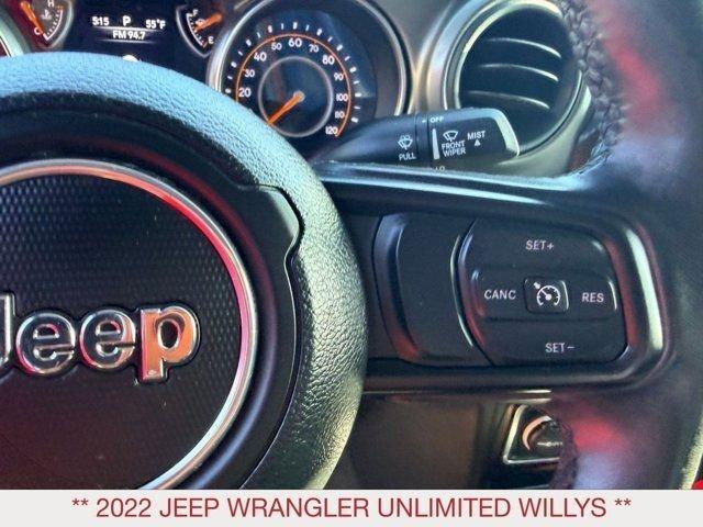 used 2022 Jeep Wrangler Unlimited car, priced at $30,998