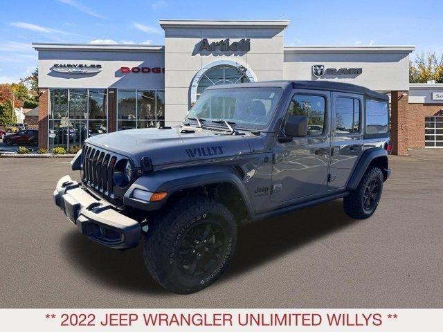 used 2022 Jeep Wrangler Unlimited car, priced at $30,998