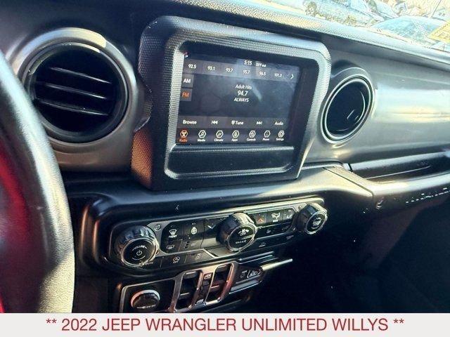 used 2022 Jeep Wrangler Unlimited car, priced at $30,998