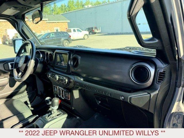 used 2022 Jeep Wrangler Unlimited car, priced at $30,998
