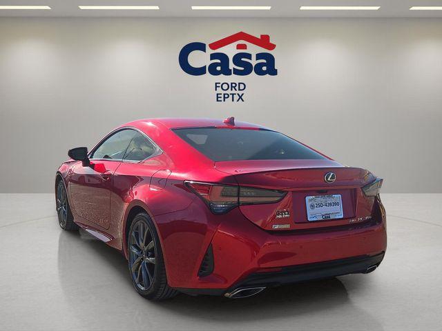 used 2021 Lexus RC 350 car, priced at $39,000