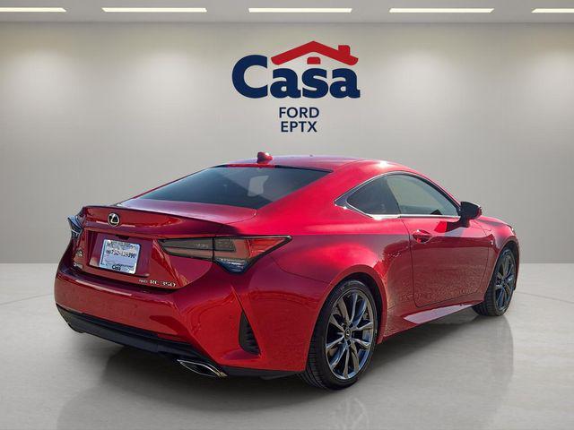 used 2021 Lexus RC 350 car, priced at $39,000