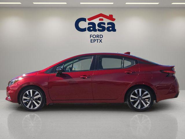 used 2020 Nissan Versa car, priced at $13,000