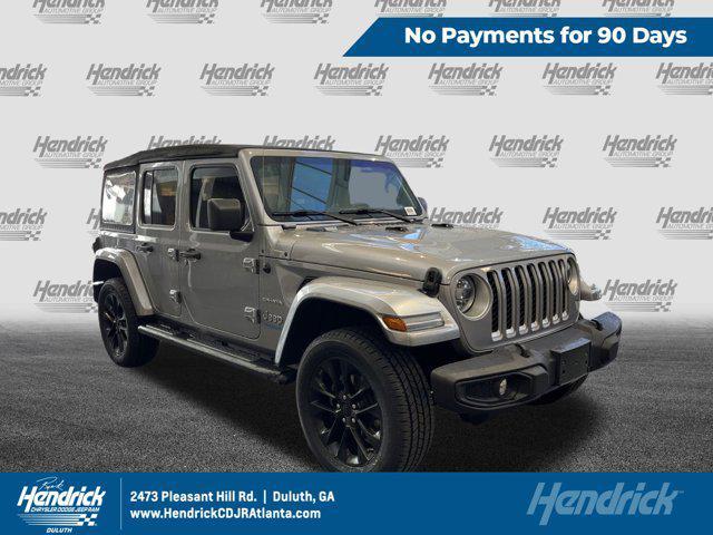 used 2021 Jeep Wrangler Unlimited 4xe car, priced at $27,753