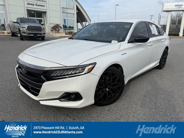 used 2022 Honda Accord Hybrid car, priced at $24,353