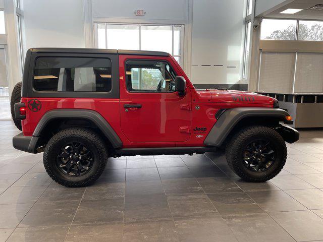 used 2021 Jeep Wrangler car, priced at $27,949