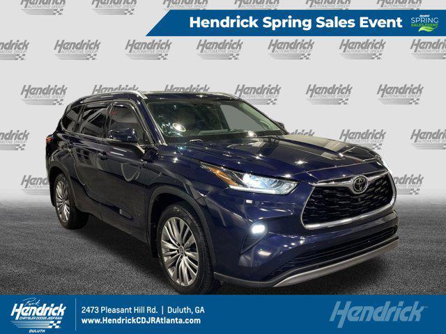 used 2022 Toyota Highlander car, priced at $33,570
