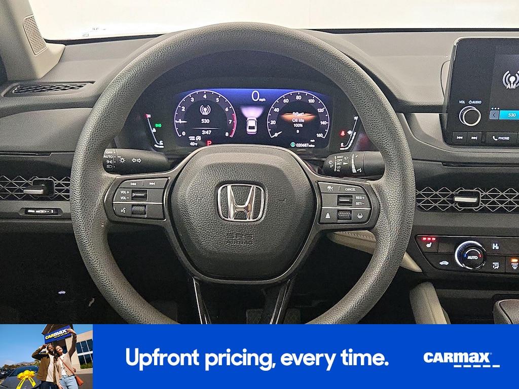 used 2025 Honda Accord car, priced at $27,998