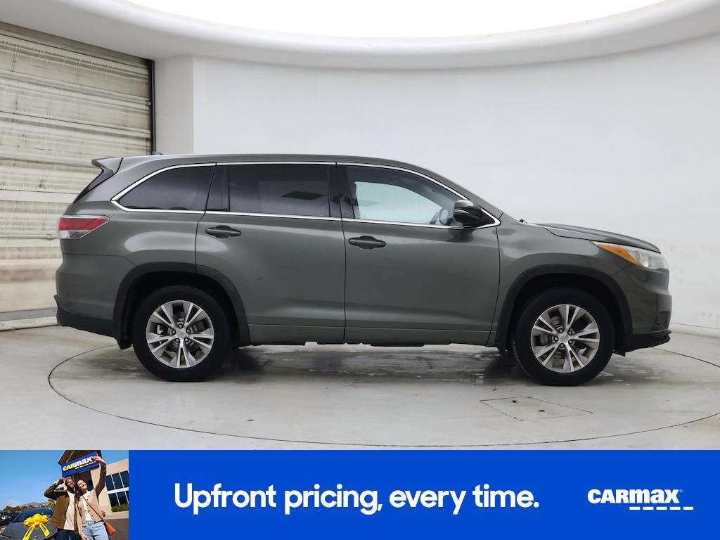 used 2015 Toyota Highlander car, priced at $18,998