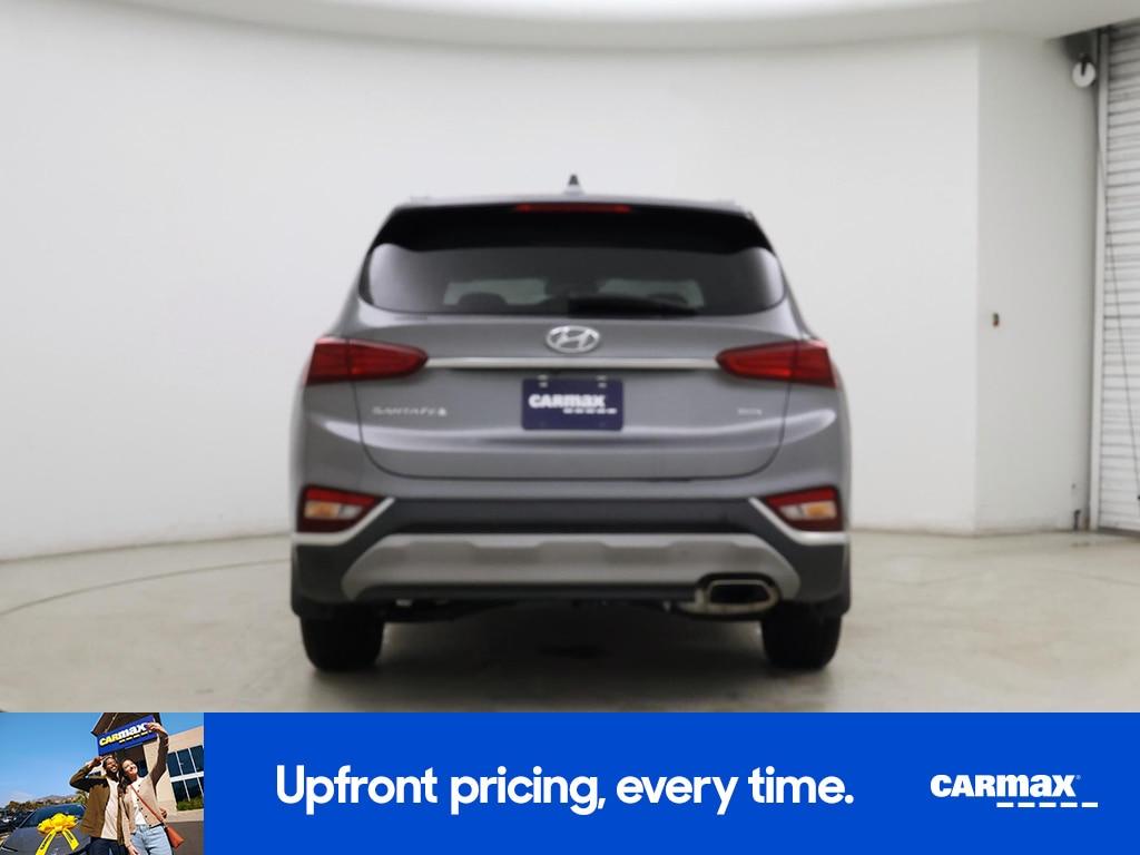 used 2019 Hyundai Santa Fe car, priced at $19,998