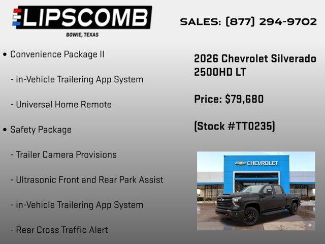 new 2026 Chevrolet Silverado 2500 car, priced at $74,499