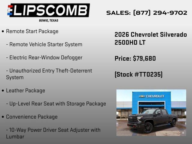 new 2026 Chevrolet Silverado 2500 car, priced at $74,499