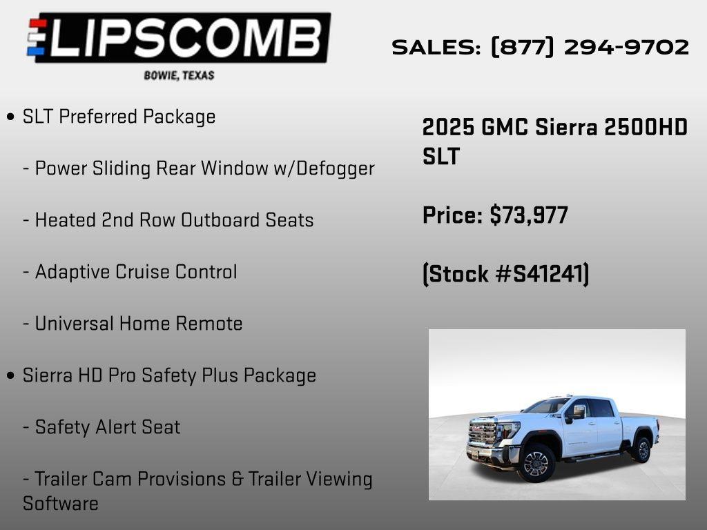 used 2025 GMC Sierra 2500 car, priced at $69,977