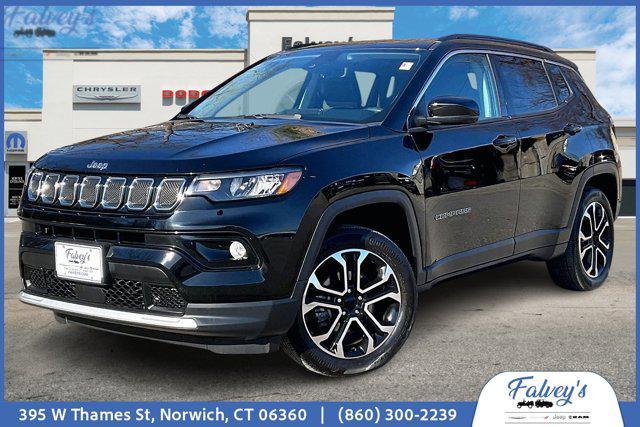 used 2022 Jeep Compass car, priced at $23,821