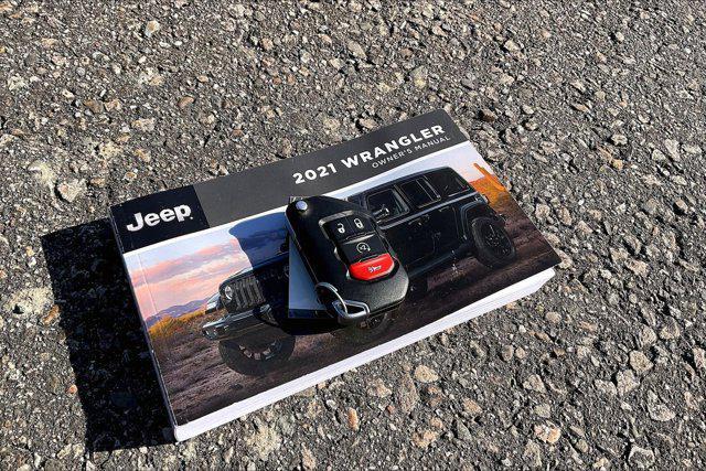 used 2021 Jeep Wrangler car, priced at $27,420