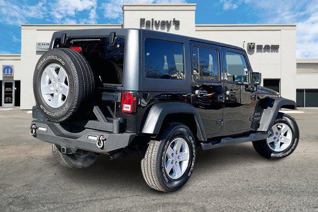 used 2017 Jeep Wrangler Unlimited car, priced at $16,420