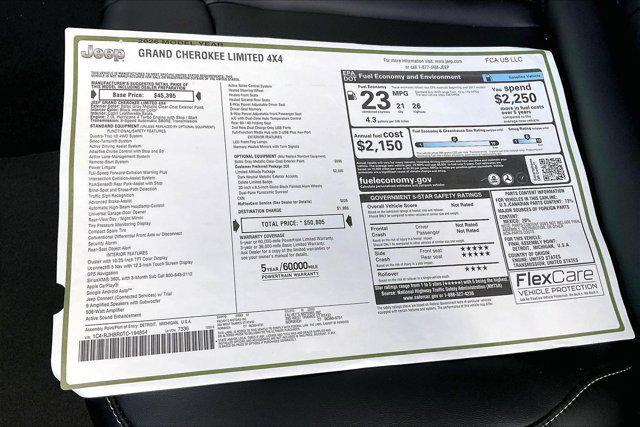 new 2026 Jeep Grand Cherokee car, priced at $48,424