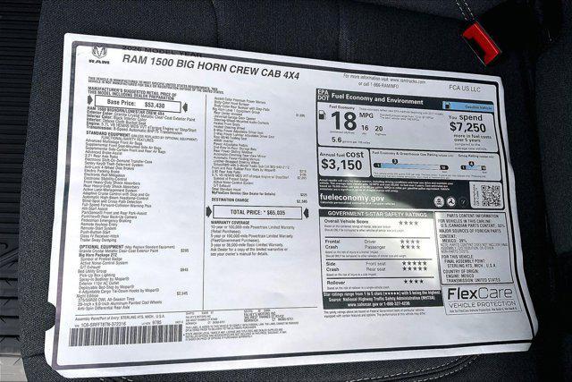 new 2026 Ram 1500 car, priced at $57,306