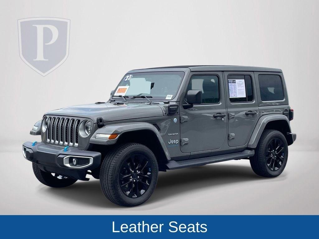 used 2023 Jeep Wrangler 4xe car, priced at $32,400