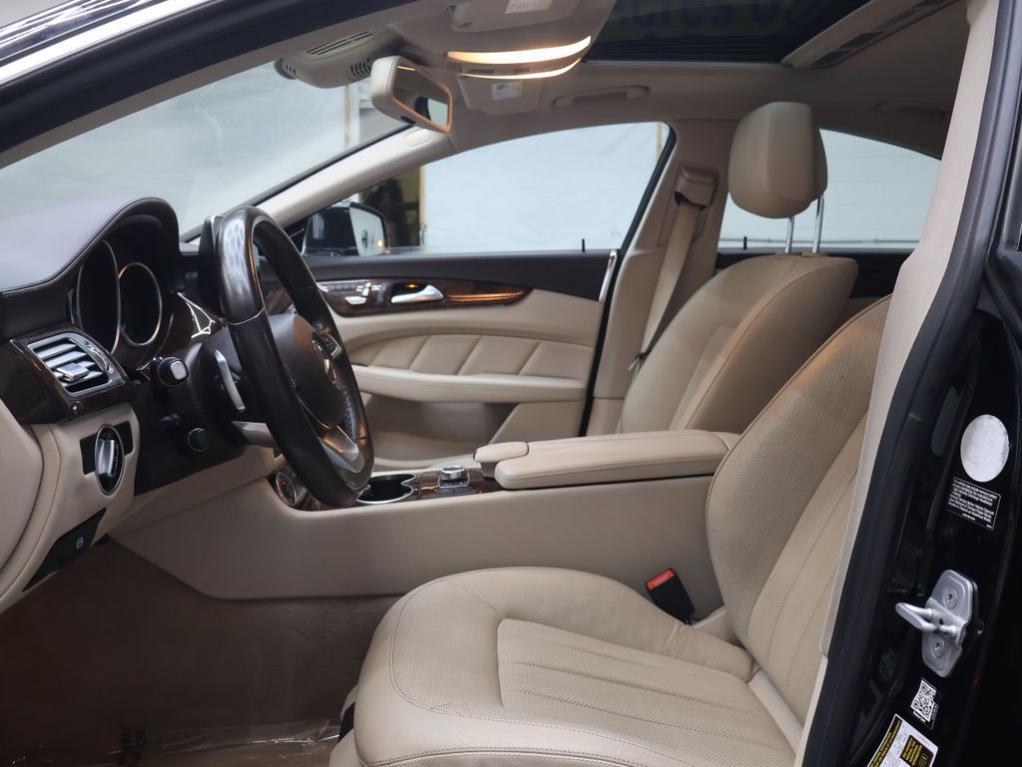 used 2015 Mercedes-Benz CLS-Class car, priced at $21,995