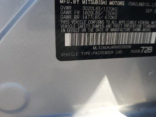 used 2024 Mitsubishi Mirage car, priced at $13,995