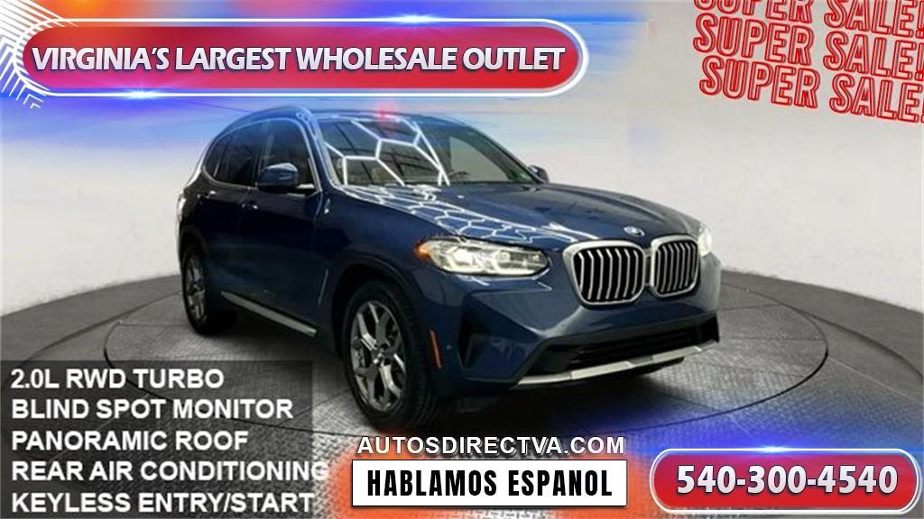 used 2022 BMW X3 car, priced at $25,495