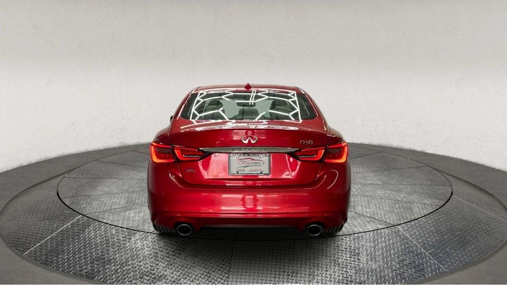 used 2022 INFINITI Q50 car, priced at $23,995