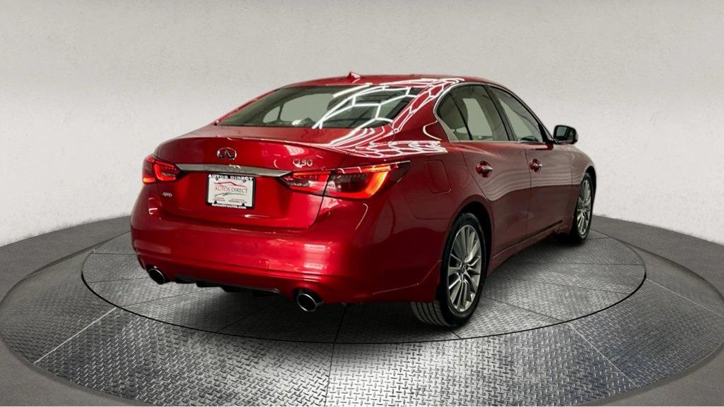 used 2022 INFINITI Q50 car, priced at $23,995