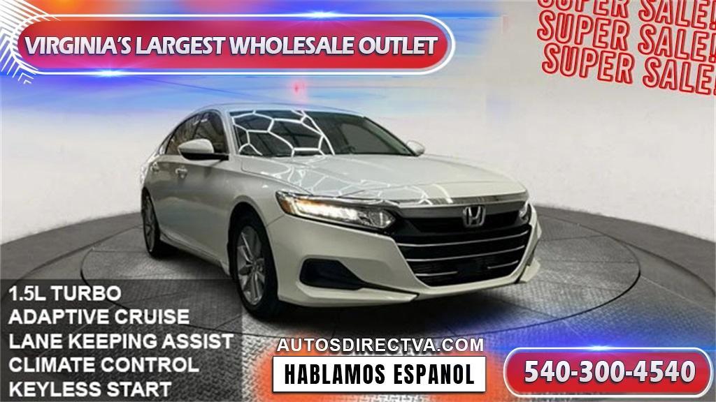 used 2022 Honda Accord car, priced at $21,695