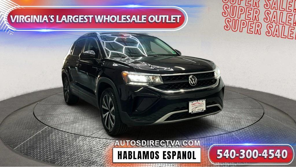 used 2022 Volkswagen Taos car, priced at $14,695