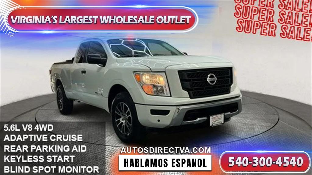 used 2022 Nissan Titan car, priced at $28,495