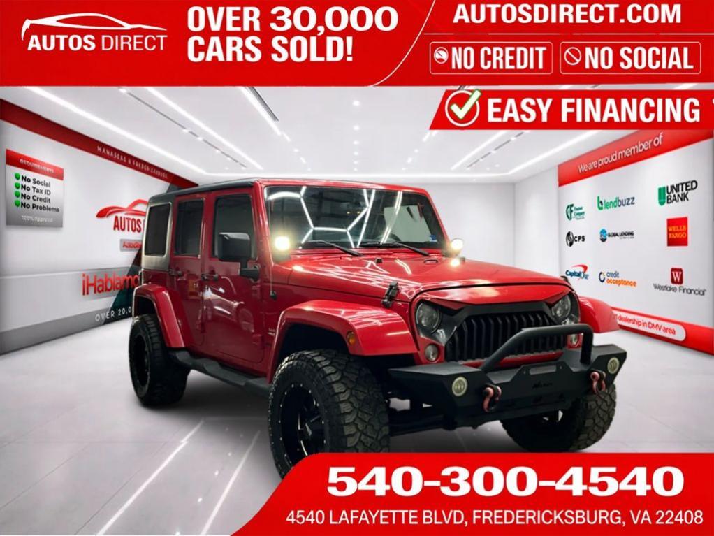 used 2015 Jeep Wrangler Unlimited car, priced at $19,995