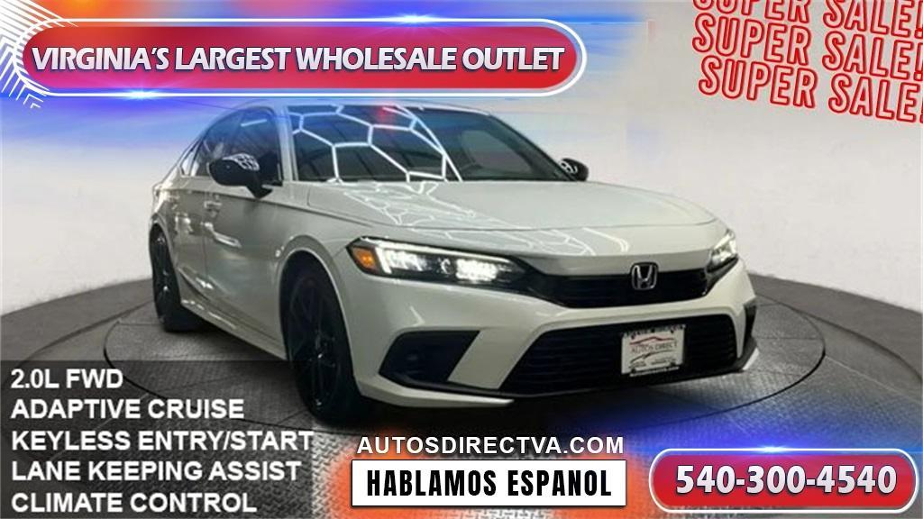 used 2024 Honda Civic car, priced at $20,995